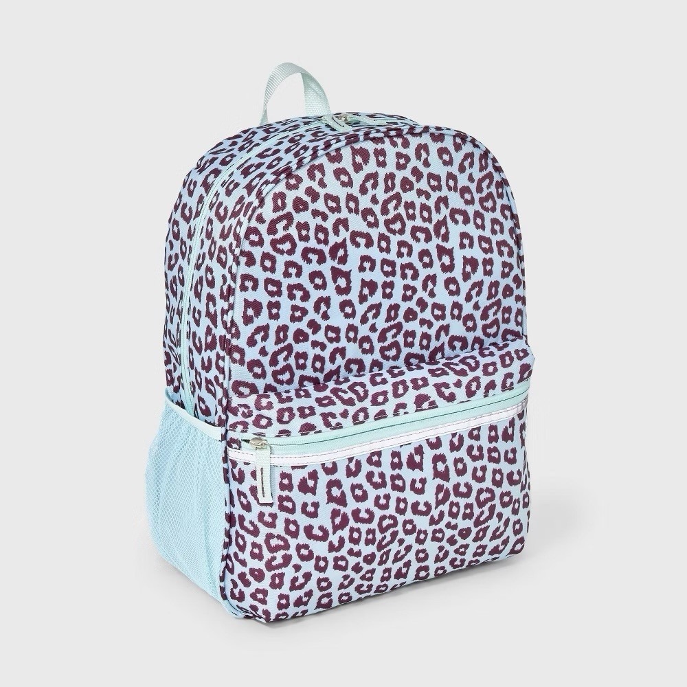 23L Backpack with 15" Laptop Sleeve- Dealworthy™ Cheetah Print NWT